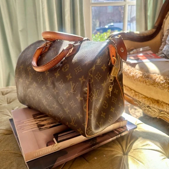 Louis Vuitton Monogram Brown speedy 30 - Picture 16 of 16